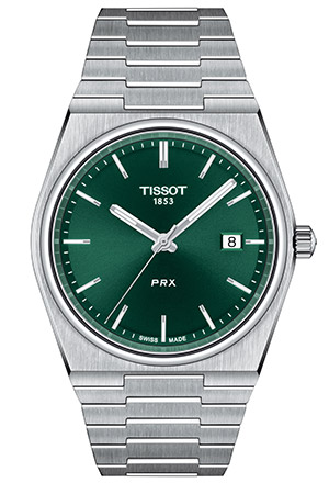 TISSOT(ティソ) 2022新作 レトロデザインの人気コレクションに35mmサイズの「ティソ PRX 35mm」が新発売。40mmモデルには新色が登場