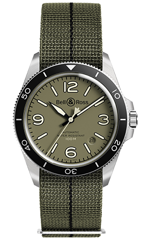 BELL & ROSS(ベル＆ロス) 2020プレバーゼル新作 冒険心が高く都会的。ベル＆ロス「BRV2-92 MILITARY GREEN」