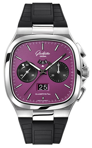 GLASHÜTTE ORIGINAL(グラスヒュッテ・オリジナル) 2025新作 過去と現在を融合した、レトロなフォルムと革新的なカラーの限定モデル。グラスヒュッテ・オリジナル「セブンティーズ・クロノグラフ・パノラマデイト」