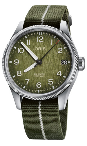 ORIS(オリス) 2021新作 ボツワナ航空医療レスキュー隊10周年記念、オカバンゴデルタの自然にインスパイアされた、オリス「オカバンゴ エアレスキュー リミテッドエディション」