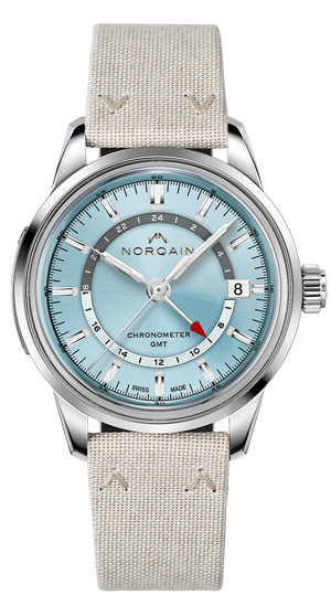 NORQAIN(ノルケイン) 2024新作 ノルケイン「フリーダム60 GMT 40mm アイスブルー」