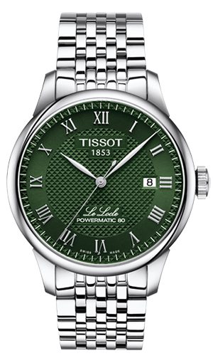 TISSOT(ティソ) 2025新作 再構築されたヘリテージのストーリー。「ティソ ル・ロックル」コレクションより、18Kローズゴールドベゼルとグリーンダイアルを備えた新モデルが登場