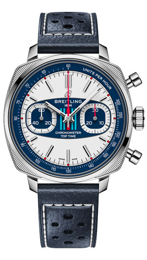 BREITLING(ブライトリング) 2025新作 トップギアへのシフト：究極のレーシングクロノグラフが再び登場。ブライトリング「トップタイム B01 レーシング」「トップタイム B01 マルティーニレーシング」