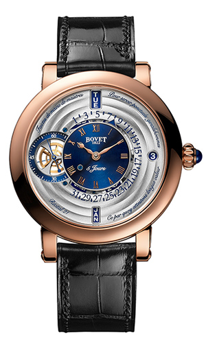 BOVET(ボヴェ) SIHH 2019新作 創造性を体現するライティングスロープ状に傾斜したケース「リサイタル 21」