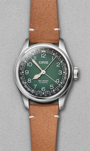 ORIS(オリス) 2022新作 環境にやさしい伝統手法で鹿革製品をつくる「チェルボボランテ」との新しいコラボレーション。オリス「ビッグクラウンｘチェルボボランテ」