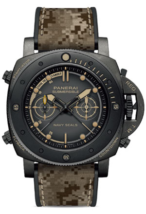 PANERAI(パネライ) 2024新作 レガシーはさらに強く。ネイビーシールズを称える、パネライ「サブマーシブル ネイビーシールズ エディション」