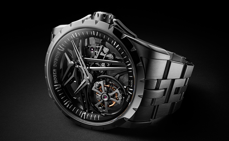 ROGER DUBUIS(ロジェ・デュブイ) 2024新作 純粋なデザインに宿る果敢なスピリッツ。ロジェ・デュブイ「エクスカリバー チタン モノトゥールビヨン」