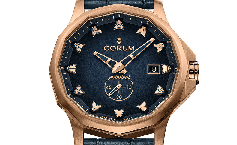 CORUM(コルム) 2020新作 時を重ねるごとに、重厚な味わいが深まるブロンズケースの「アドミラル レジェンド 42」