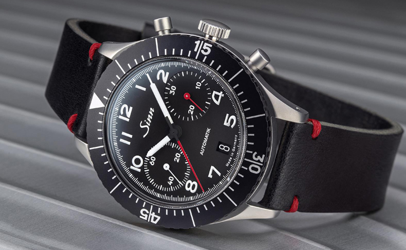 SINN(ジン) 2020新作 伝統的なバイコンパックス クロノグラフ「158」