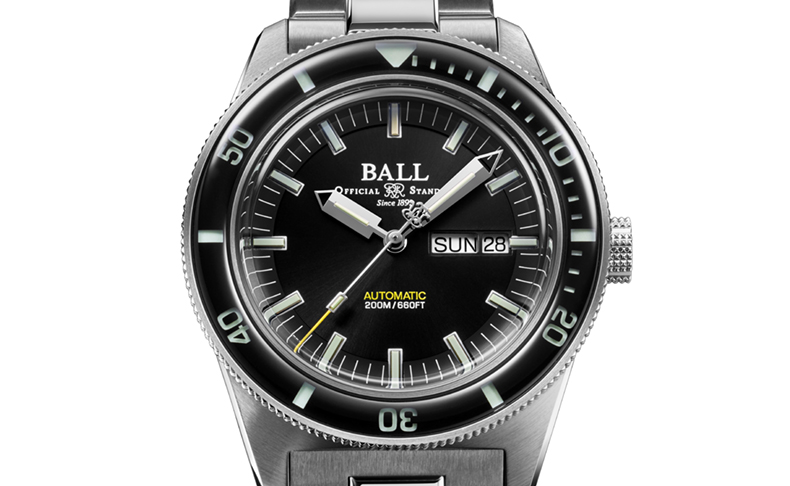 BALL WATCH(ボール ウォッチ) ボール ウォッチの歴史的ダイバーズウォッチの復刻第4弾「エンジニアマスター II スキンダイバー ヘリテージ」