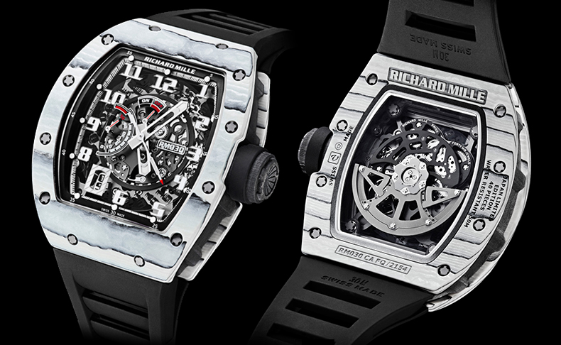 RICHARD MILLE(リシャール・ミル) 独自機能と程よいサイズ感が人気の「RM 030」の日本限定モデル第3弾が登場