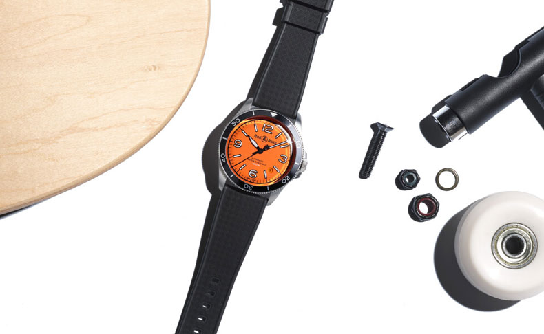 BELL & ROSS(ベル＆ロス) 2022新作 個性際立つオレンジカラー。ベル＆ロス「BR 03-92 Diver Orange」