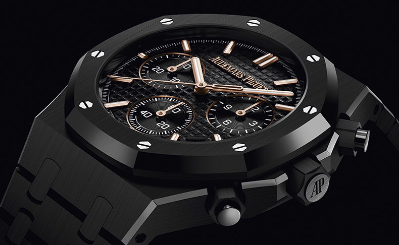 AUDEMARS PIGUET(オーデマ ピゲ) 2022新作 オーデマ ピゲから、初のブラックセラミックに身を包んだ41mmのロイヤル オーク クロノグラフが登場