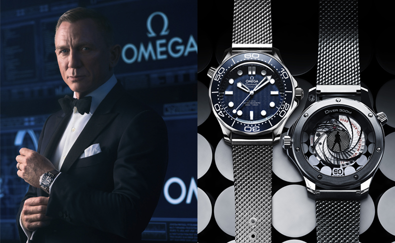 OMEGA(オメガ) 2022新作 オメガからジェームズ･ボンド60周年を記念した2つの新しいウォッチが登場。ダニエル･クレイグとともにロンドンで祝福