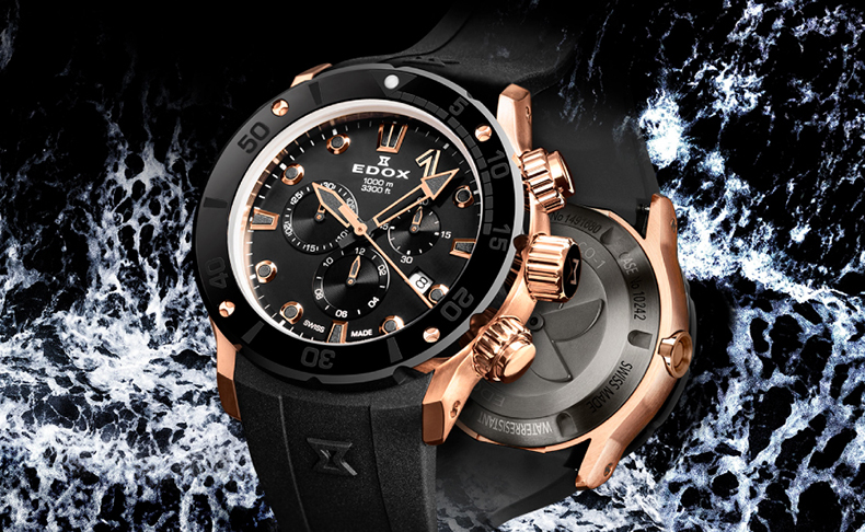 EDOX(エドックス) 2023新作 1,000m防水のチタニウムダイバーズウォッチに男心くすぐる2つのカラーリングが登場。エドックス「クロノオフショア1 クロノグラフ」