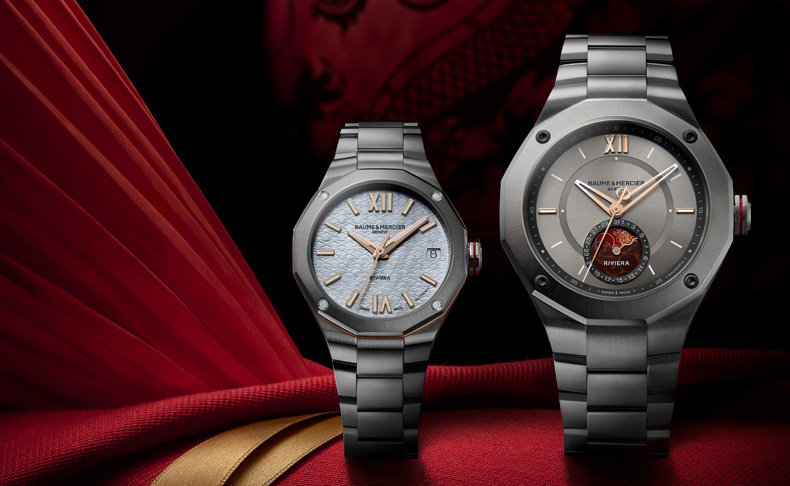 BAUME & MERCIER(ボーム＆メルシエ) 2024新作 干支である辰年に、ドラゴンの雄大な魅力を生き生きと表現。ボーム＆メルシエ「リビエラ チャイニーズニューイヤー ドラゴン エディション」