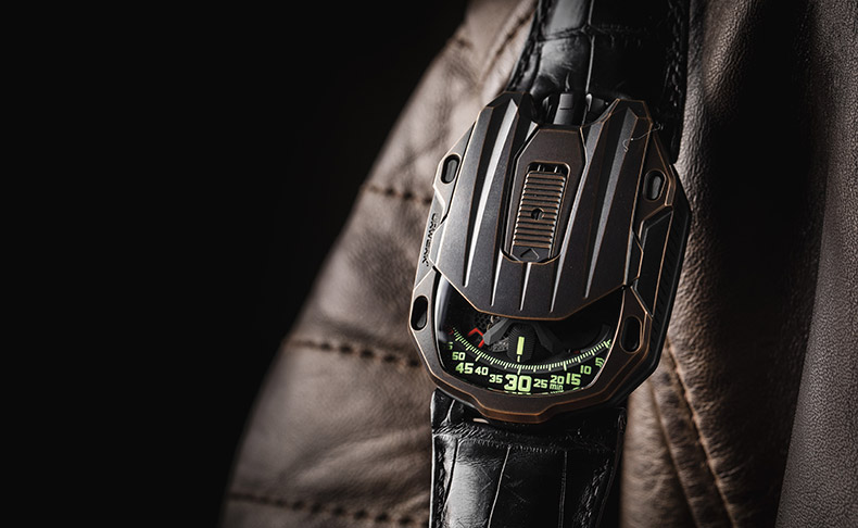 URWERK(ウルベルク) SIHH 2019新作 天才的で並外れた科学者に捧げる叙情詩「UR-105 CT ”MAVERICK”」