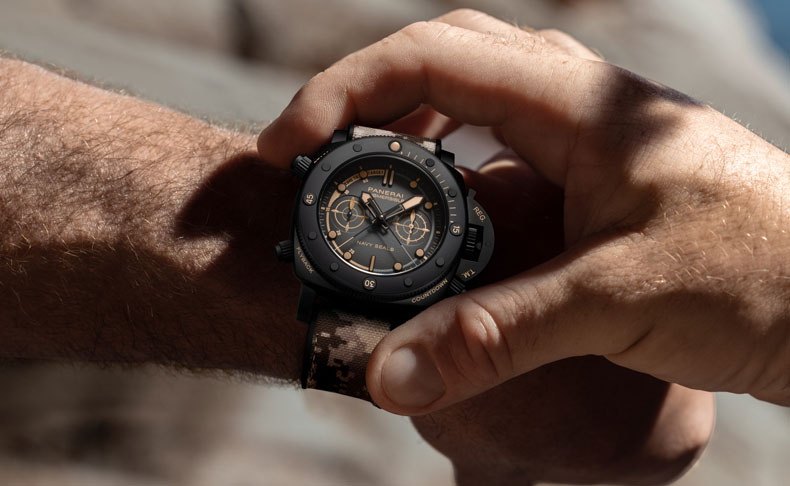 PANERAI(パネライ) 2024新作 レガシーはさらに強く。ネイビーシールズを称える、パネライ「サブマーシブル ネイビーシールズ エディション」