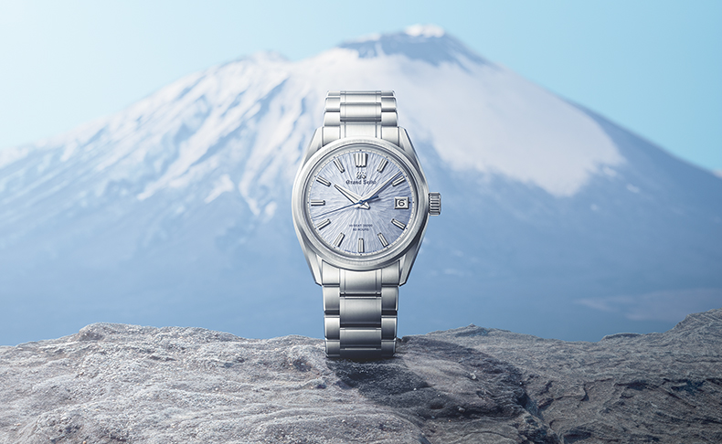 Grand Seiko(グランドセイコー) 2025新作 エボリューション9 コレクションより勇壮な岩手山をダイヤルで表現した限定モデルが登場。グランドセイコー「SLGH027」