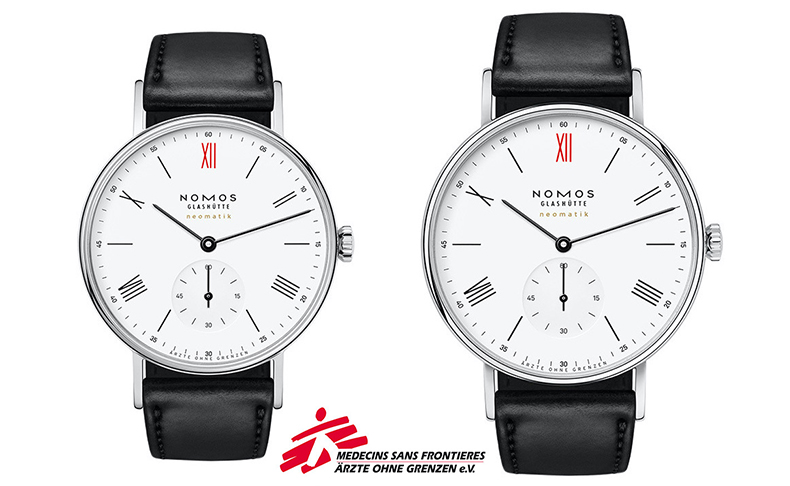 NOMOS Glashütte(ノモス グラスヒュッテ) 2025新作 ノモス グラスヒュッテ「ラドウィック ネオマティック 国境なき医師団支援モデル」