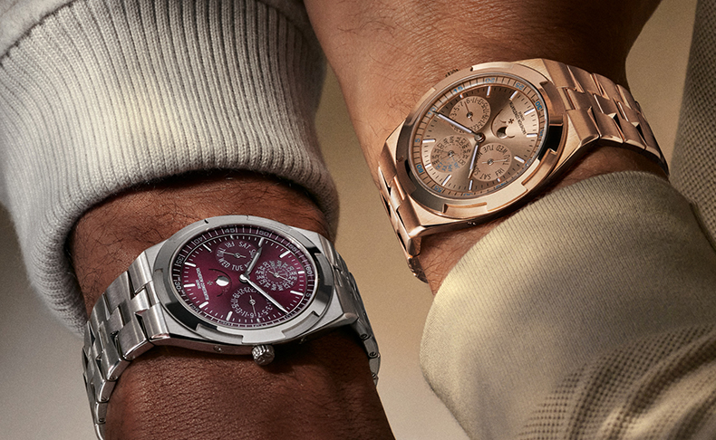 VACHERON CONSTANTIN(ヴァシュロン・コンスタンタン) 2025新作 新たな2つのダイヤルカラーと超薄型自社製自動巻きムーブメント、キャリバー1120 QP/1。ヴァシュロン・コンスタンタン「オーヴァーシーズ・エクストラフラット・パーペチュアルカレンダー」