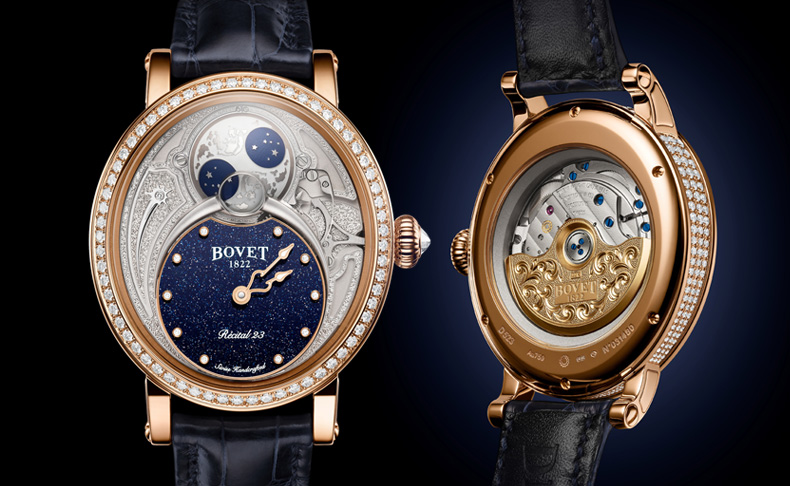 BOVET(ボヴェ) 2019新作 ライティングスロープ式ケースを採用したレディスモデル「リサイタル23」