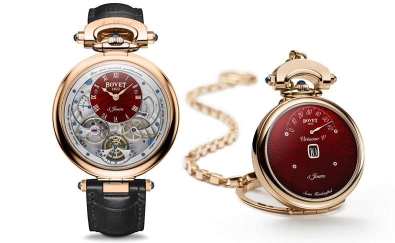 BOVET(ボヴェ) 2019新作 Flamboyant Red(華やかな赤) で彩られたボヴェ「アマデオ フルリエ ヴィルトゥオーソV」