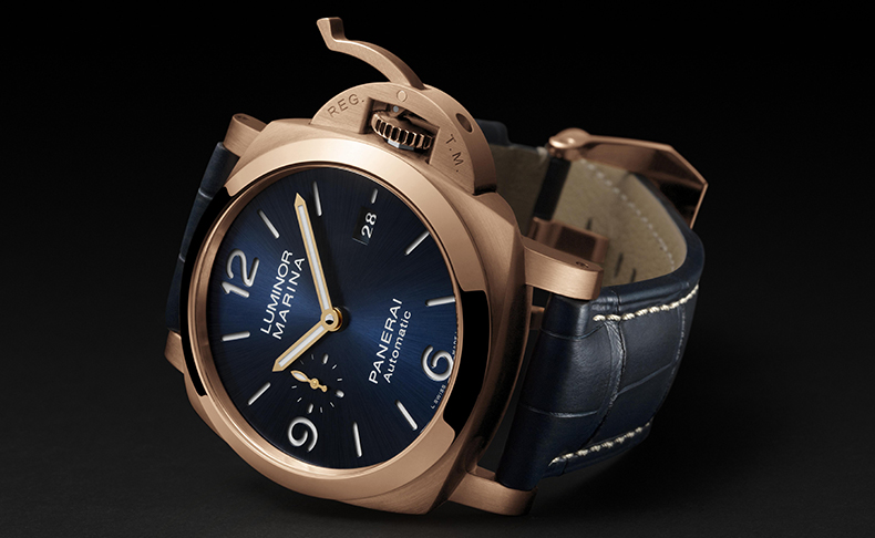 PANERAI(パネライ) 2020新作 高度な技術を駆使して完成したプレシャスメタルを用いた、パネライ「ルミノール マリーナ ゴールドテック™ - 44mm」