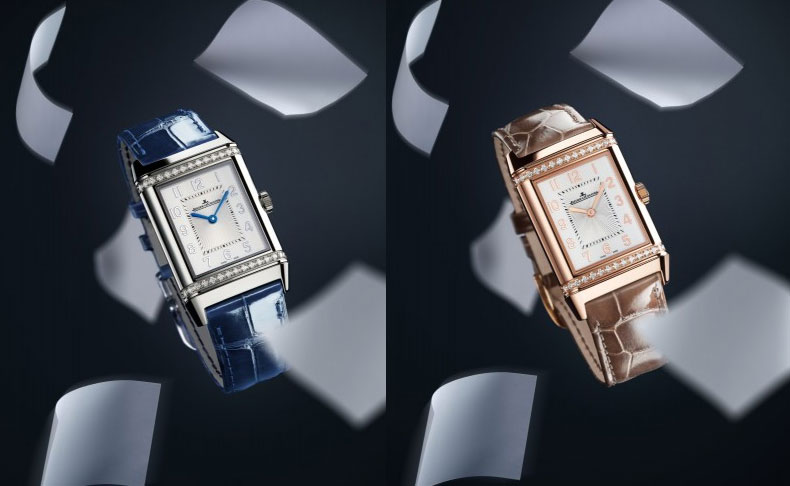 JAEGER-LECOULTRE(ジャガー・ルクルト) 2021新作 3本のラインによるゴドロン装飾が特徴的な、ジャガー・ルクルト「レベルソ・デュエット・ミディアム」