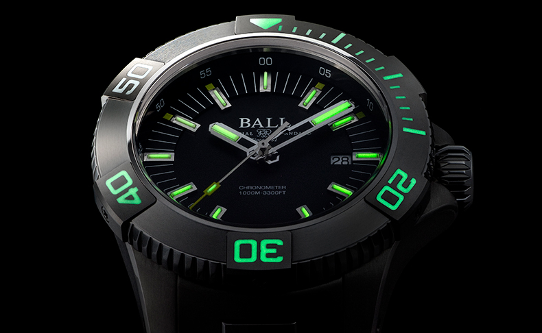 BALL WATCH(ボール ウォッチ) 2020新作 ボール ウォッチ最強の防水スペックを誇るモデルがリニューアル。「エンジニア ハイドロカーボン ディープクエスト II」