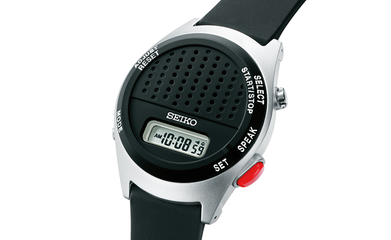 SEIKO(セイコー) セイコーの音声デジタルウオッチ、インクルーシブデザインの考え方に基づき11年ぶりに刷新