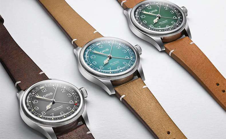 ORIS(オリス) 2022新作 環境にやさしい伝統手法で鹿革製品をつくる「チェルボボランテ」との新しいコラボレーション。オリス「ビッグクラウンｘチェルボボランテ」