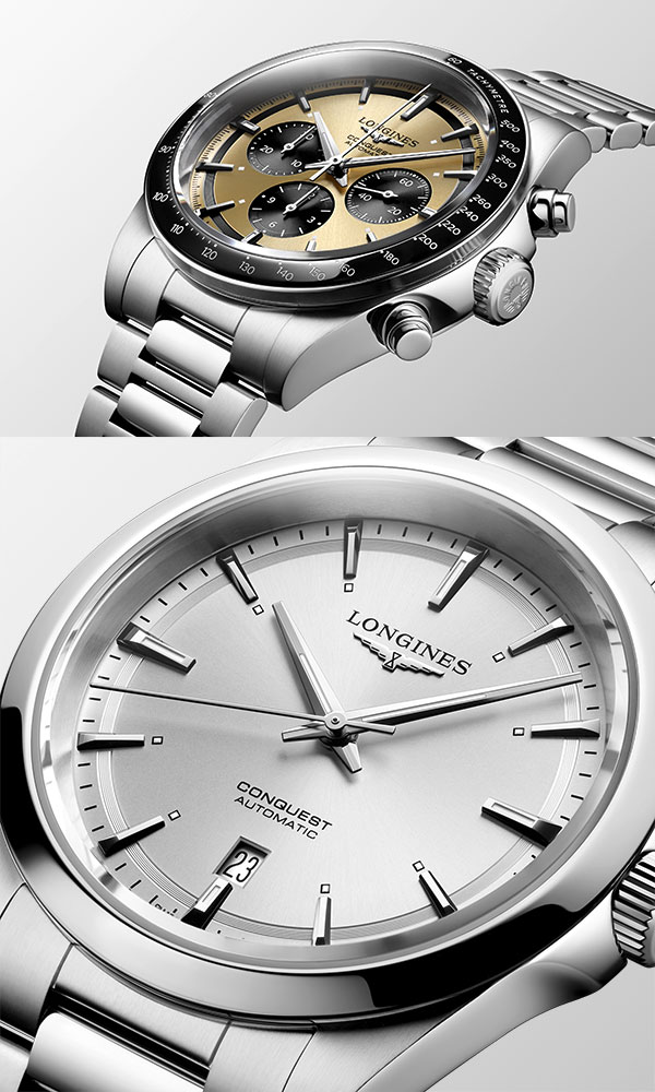 LONGINES(ロンジン) 2023新作 原点回帰しデザインを一新した「コンクエスト」コレクションが、豊富なサイズバリエーションで登場