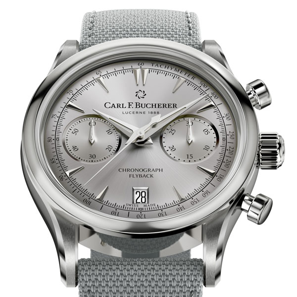 CARL F. BUCHERER(カール F. ブヘラ) 2024新作 21世紀の都市生活におけるスピード感、スタイル、多様性を反映する時計。カール F. ブヘラ「マネロ フライバック」