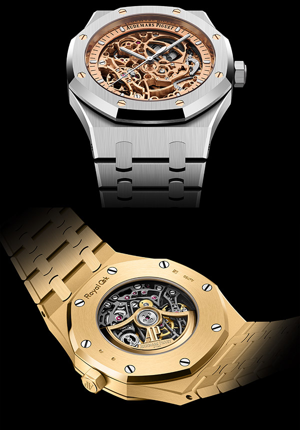 AUDEMARS PIGUET(オーデマ ピゲ) 2024新作 新たな素材とデザインを展開。オーデマ ピゲ「ロイヤル オーク ダブル バランスホイール オープンワーク」