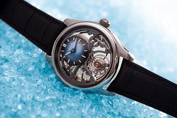 H.Moser & Cie.(H.モーザー) 2022新作 三次元の持つパワー。H. モーザー「パイオニア・シリンドリカル トゥールビヨン スケルトン」