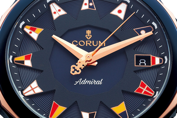 CORUM(コルム) 2020新作 豊かなマリンライフを彷彿するコルム「アドミラル」コレクションより、38ｍｍの小型ウォッチが登場