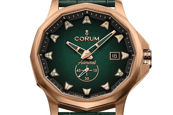 CORUM(コルム) 2020新作 時を重ねるごとに、重厚な味わいが深まるブロンズケースの「アドミラル レジェンド 42」