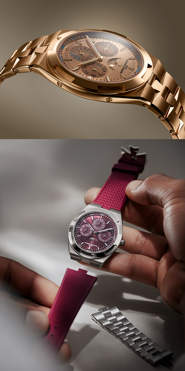 VACHERON CONSTANTIN(ヴァシュロン・コンスタンタン) 2025新作 新たな2つのダイヤルカラーと超薄型自社製自動巻きムーブメント、キャリバー1120 QP/1。ヴァシュロン・コンスタンタン「オーヴァーシーズ・エクストラフラット・パーペチュアルカレンダー」
