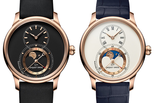 JAQUET DROZ(ジャケ・ドロー) 2021新作 ピエール-ジャケ・ドロー生誕300周年モデル。ジャケ・ドロー「グラン・セコンド ムーン」が表わす月