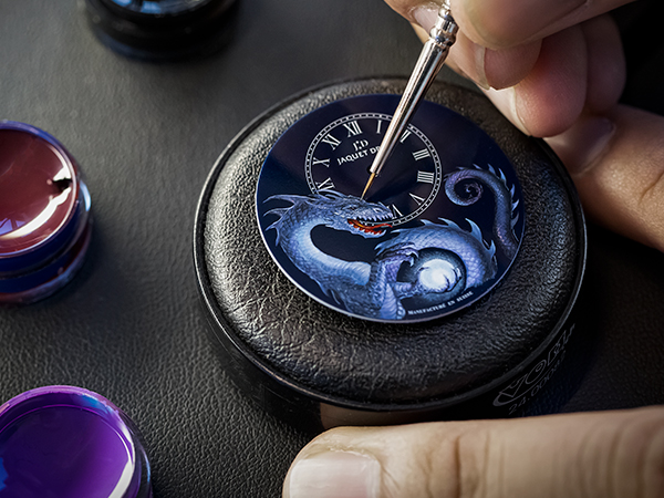 JAQUET DROZ(ジャケ・ドロー) 2021新作 ジャケ・ドローとジョン・ハウのコラボレーションから誕生した初の作品 「プティ・ウール ミニット ドラゴン」