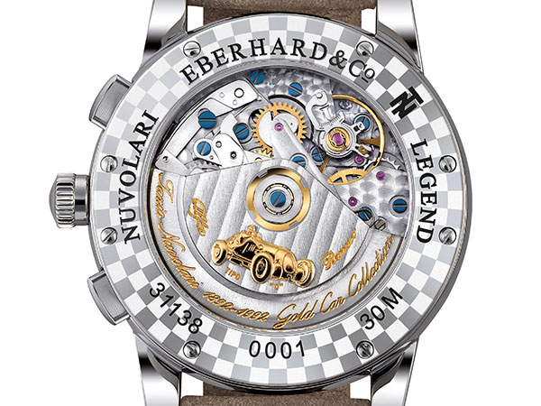 EBERHARD(エベラール) モータースポーツ史上最も偉大なヒーロー、 タツィオ・ヌヴォラーリへ 捧げたオマージュ作品、エベラール「タツィオ・ヌヴォラーリ・レジェンド」