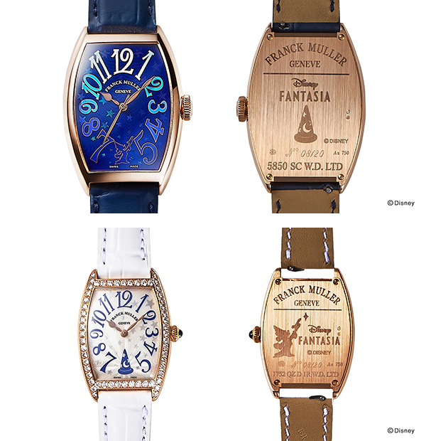 FRANCK MULLER(フランク ミュラー) フランク ミュラーとディズニーストアの共同企画による特別なウォッチが誕生 