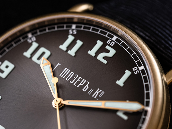 H.Moser & Cie.(H.モーザー) 2021新作 H.モーザー社が創業した1828年に敬意を表す。H.モーザー「ヘリテージ ブロンズ “SINCE 1828”」