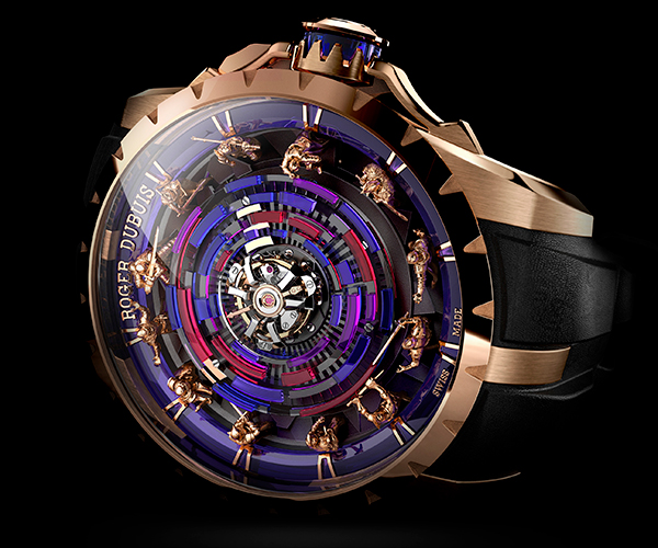 ROGER DUBUIS(ロジェ・デュブイ) 2022新作 12人の騎士が、強大なモノトゥールビヨンとともに重力と戦う。ロジェ・デュブイ「ナイツ オブ ザ ラウンドテーブル モノトゥールビヨン/X」登場