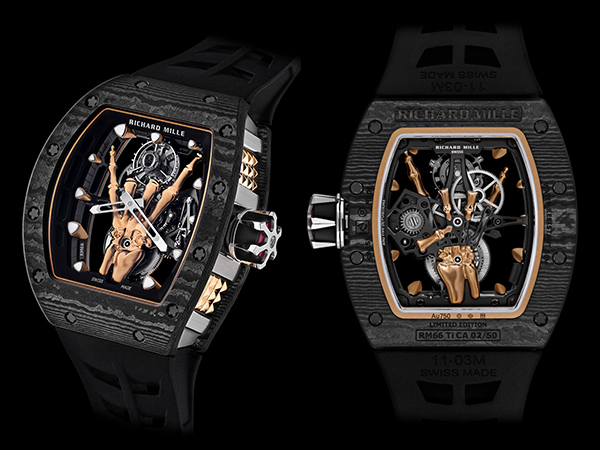 RICHARD MILLE(リシャール・ミル) 2023新作 誇り高き独創性。リシャール・ミル「RM 66 フライング トゥールビヨン」