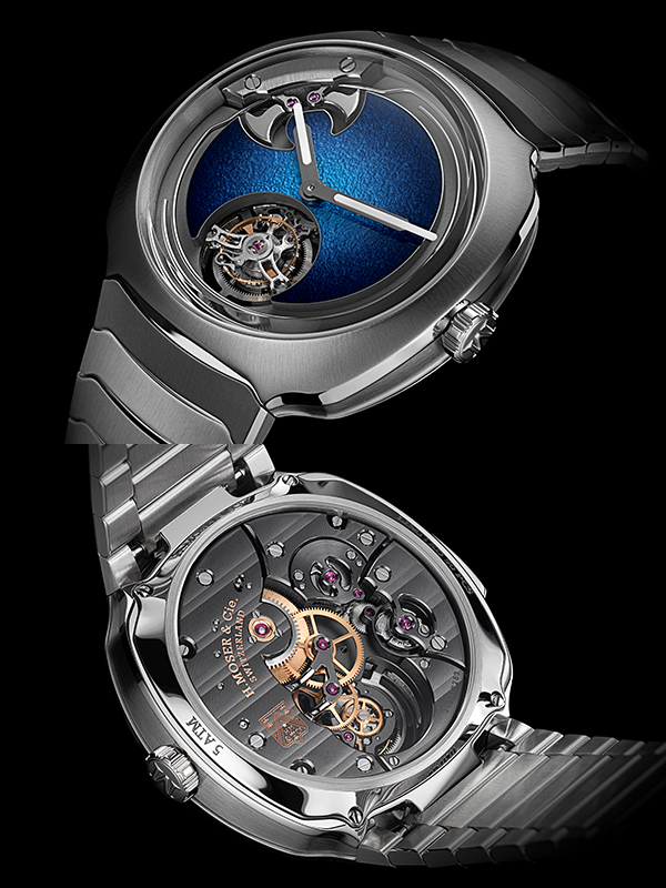 H.Moser & Cie.(H.モーザー) 2024新作 時のシンフォニー。H.モーザー「ストリームライナー・コンセプト ミニッツリピーター トゥールビヨン ブルーエナメル」