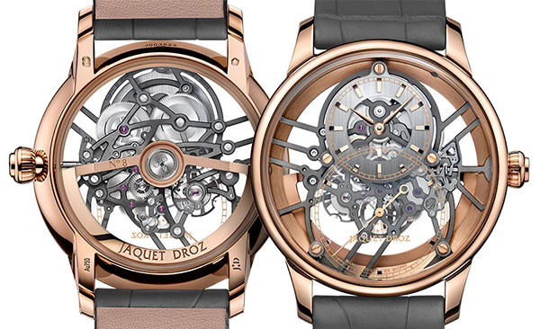 JAQUET DROZ(ジャケ・ドロー) 2020新作 ジャケ・ドロー「グラン・セコンド スケルトン」に2つの新作モデルが仲間入り