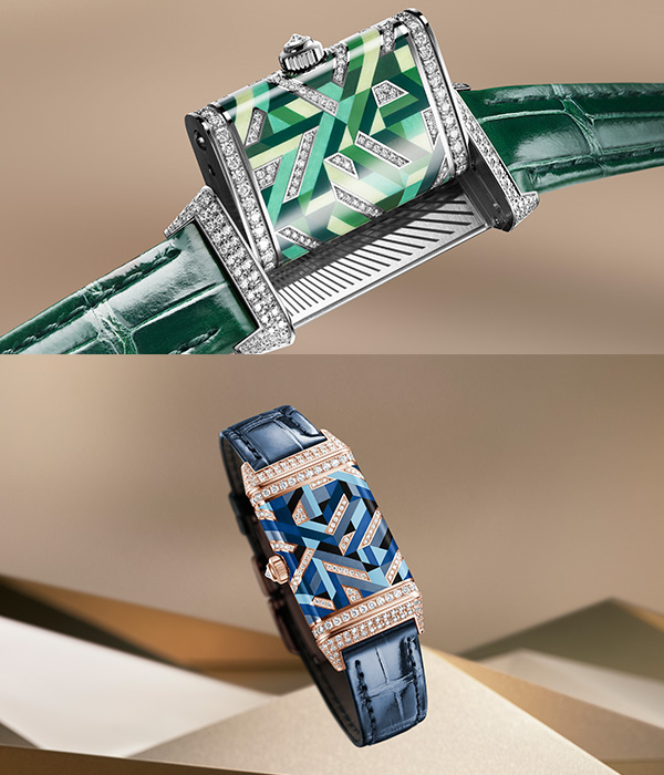 JAEGER-LECOULTRE(ジャガー・ルクルト) 2023新作 レベルソのアール・デコの精神を新たに大胆な女性らしさで表現。ジャガー・ルクルト「レベルソ・ワン・プレシャスカラーズ」