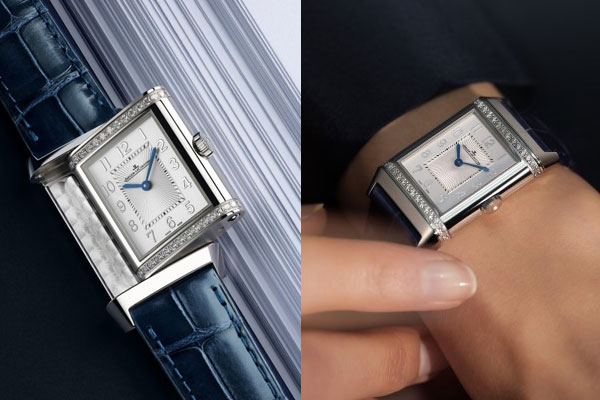 JAEGER-LECOULTRE(ジャガー・ルクルト) 2021新作 3本のラインによるゴドロン装飾が特徴的な、ジャガー・ルクルト「レベルソ・デュエット・ミディアム」